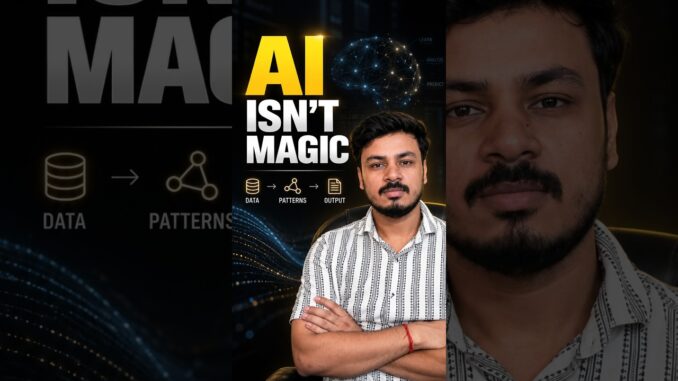AI Kya Hai? How Artificial Intelligence Actually Works | AI Explained  #ai #chatgpt #machinelearning