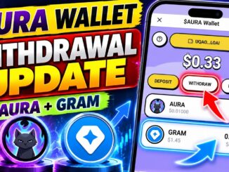 AURA Wallet Withdrawal Update 🔥 AURA & GRAM Withdrawal LIVE? | Full Guide 2026