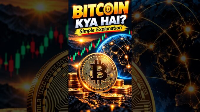Bitcoin Kya Hai? 🤔 | Bitcoin Simple Explanation for Beginners #Shorts
