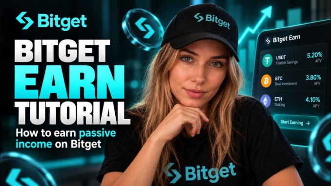 Bitget Earn Tutorial | How to Stake Crypto on Bitget (2026 Guide)