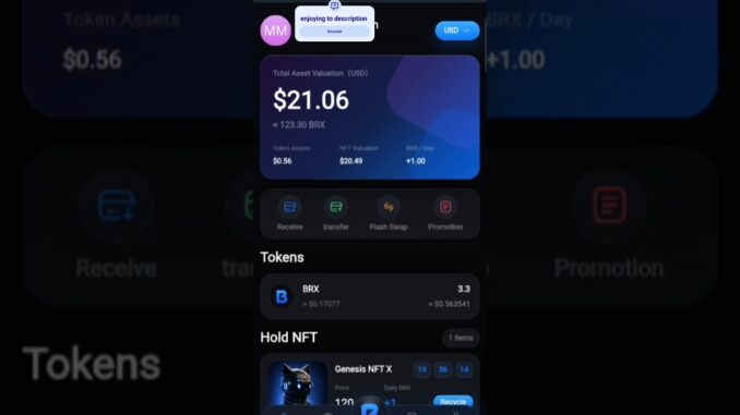 Brivox Web3 App Full Guide: How to Earn Daily BRX & Mine with Genesis NFTs 🚀