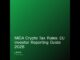 MiCA Crypto Tax Rules: EU Investor Reporting Guide 2026