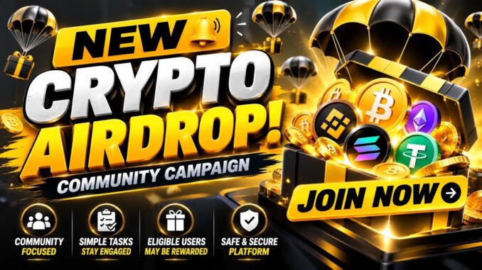 New Crypto Airdrop | Start Crypto Mining| Step-by-step Guide