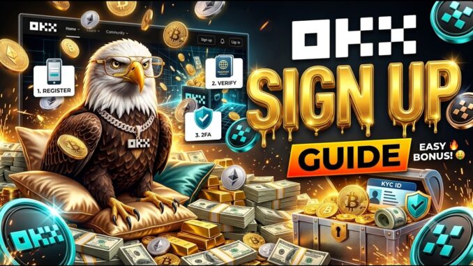 OKX Sign Up Tutorial for Beginners! 2026