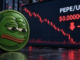 PEPE risks a deeper correction as whales sell 80 billion tokens