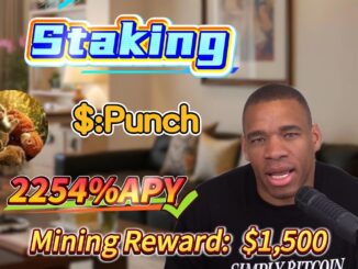 Quick Guide: Stake $Punch coin for 2254% APY passive crypto income