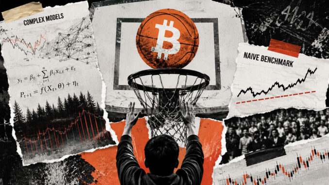 The smartest Bitcoin price models keep losing to the dumbest forecast
