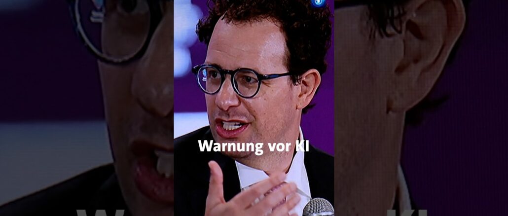 Warnung vor KI #Nachrichten #news #tagesschau #KI #AI
