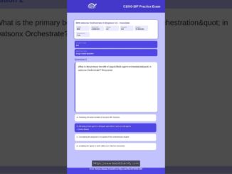watsonx Orchestrate AI Engineering Certification Guide