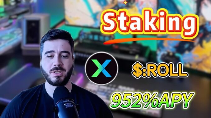 2026 Crypto Guide: Stake ROLL token for 928% APY in RollX