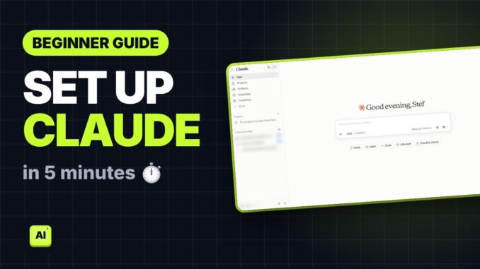 How to Download & Set Up Claude AI (Beginner Guide 2026)